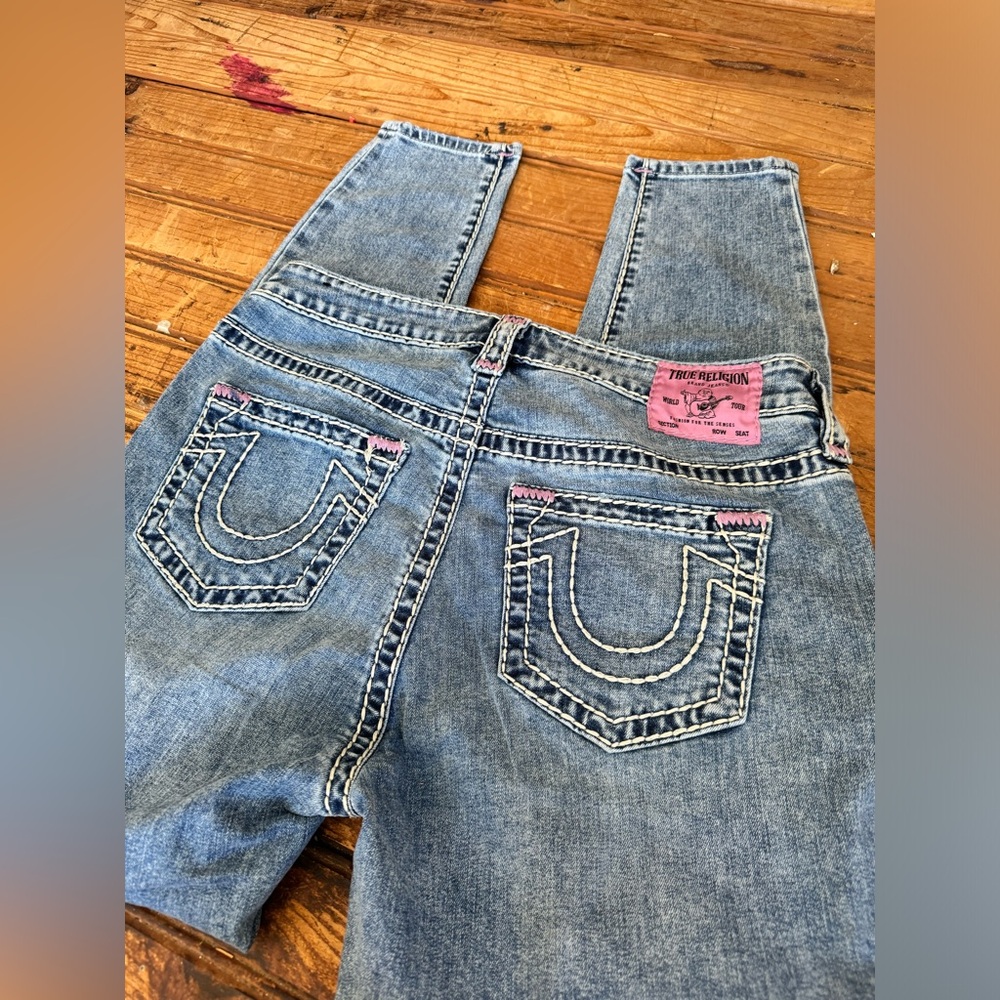 True Religion Jennie Curvy Mid-Rise Supee Skinny 30